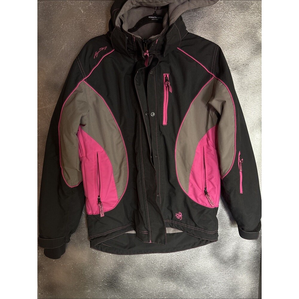 Legendary Whitetails Original Deer Gear Ski Hunt Winter Jacket Black&Pink Sz. M